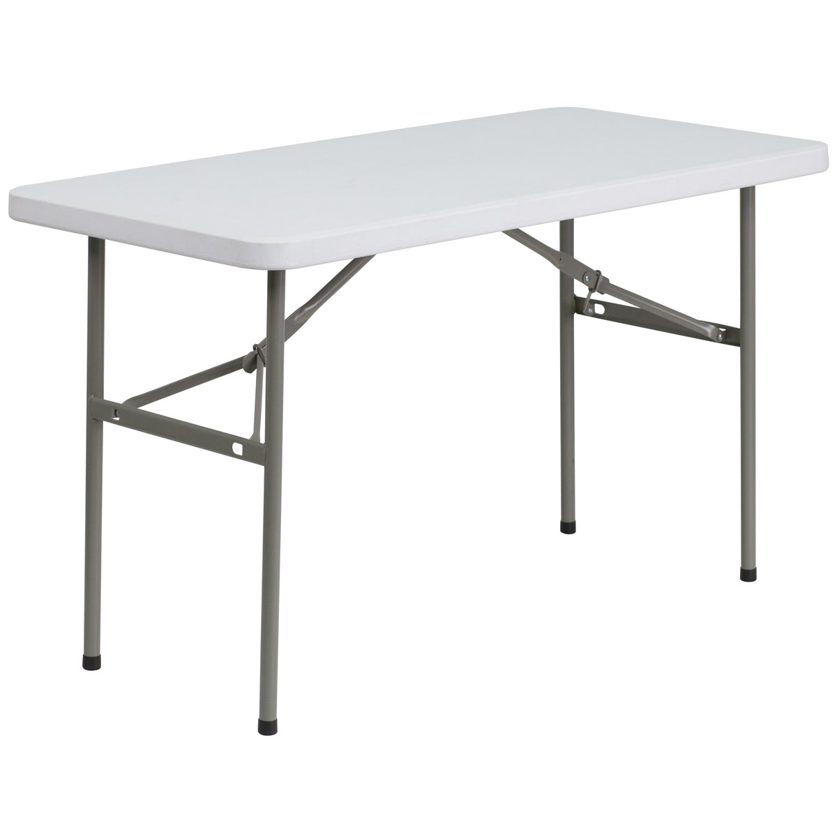FLASH 122cm Rectangular Plastic Folding Table