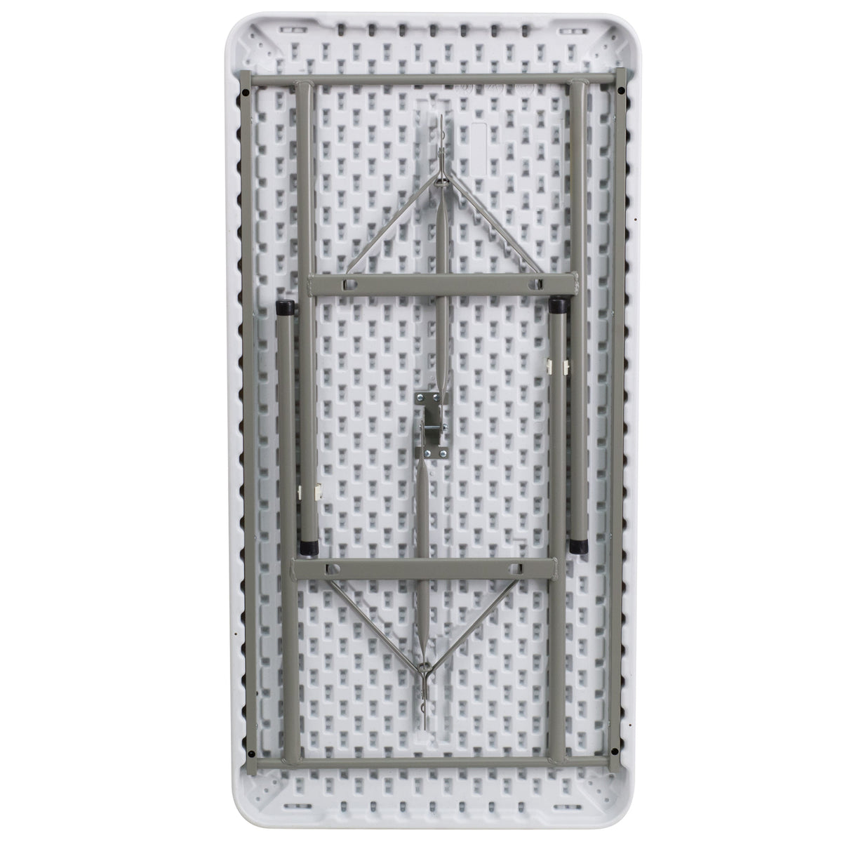 FLASH 122cm Rectangular Plastic Folding Table